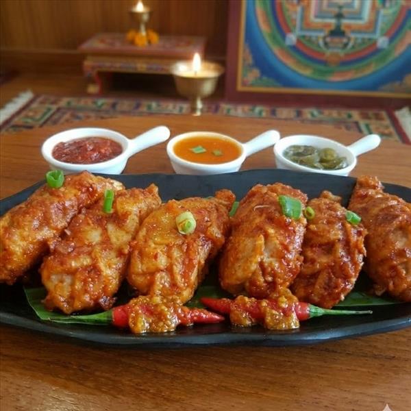 Pan Fried Veg Momo Spicy - 6 pcs