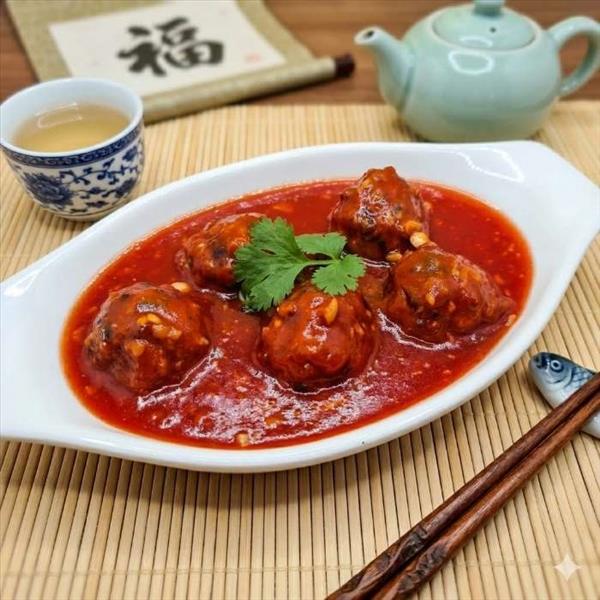 Chicken Balls Sweet Garlic Sauce