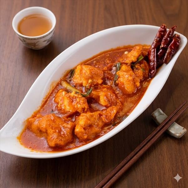 Chicken Hot Garlic Gravy