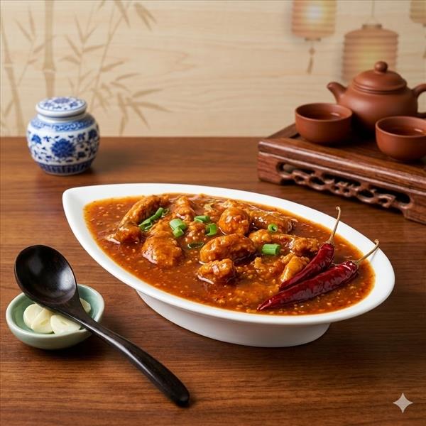Mock Chicken Hot Garlic