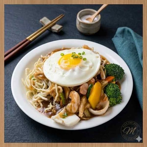 Mixed Chilli Soya Gravy Noodles