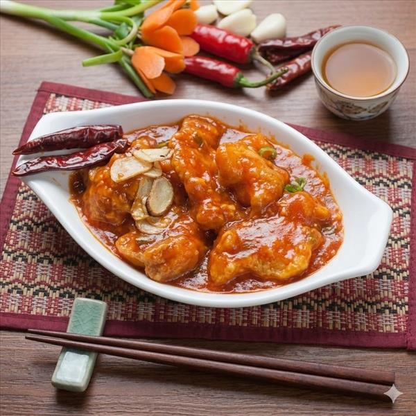 Fish in Hot Garlic Sauce