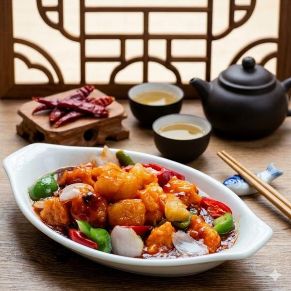 Szechwan Potatoes Pickled Chilli