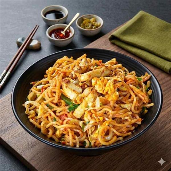 Chicken Chilli Garlic Noodles