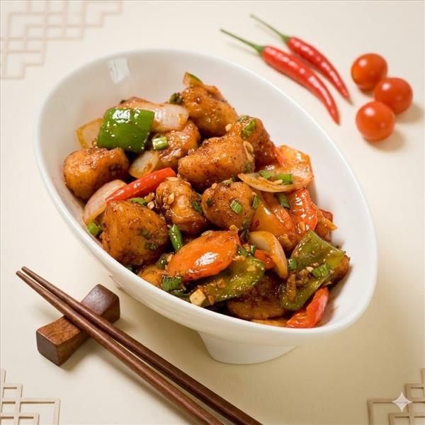 Mongolian Potato Spicy