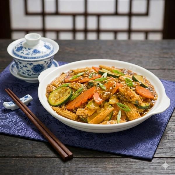 Three Treasure Veg - Dry