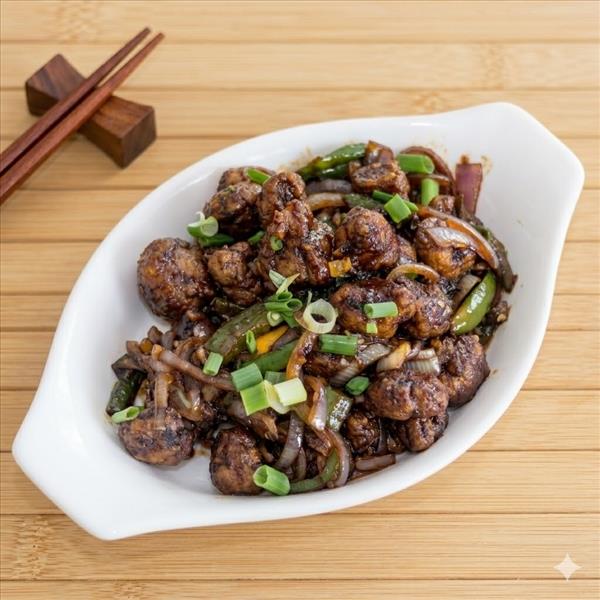 Chilli Mushroom (Dry)