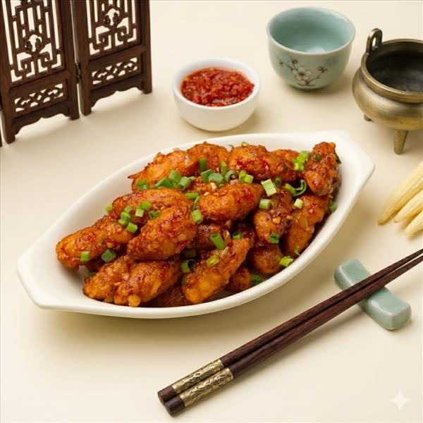 Crispy Chilli Baby Corn