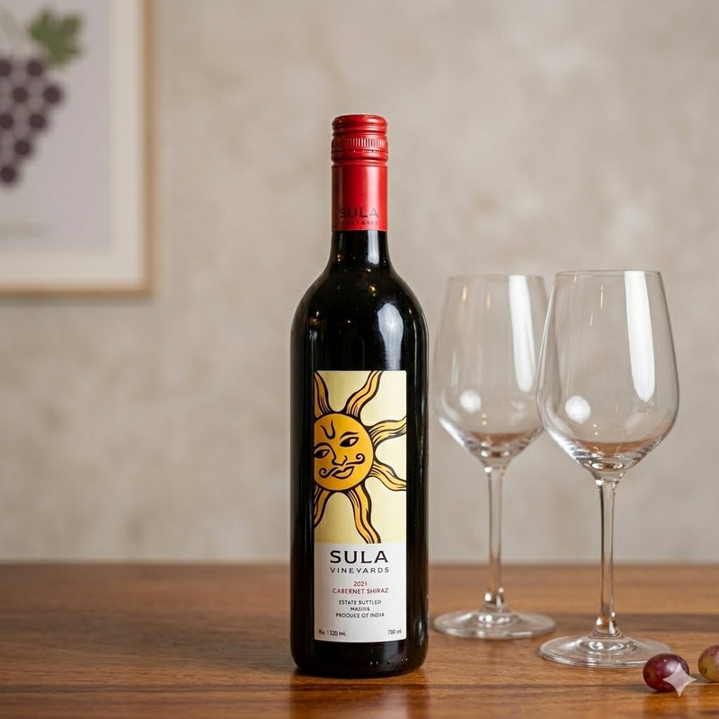Sula Red - Shiraz Cabernet - India - 375 ml